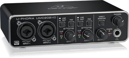 כרטיס קול Behringer UMC202HD