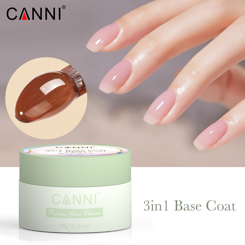בייס 3 ב1 | CANNI 3in1 Base Coat | 28G | קאני CANNI