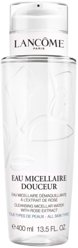 Lancome Eau Micellaire Douceur 400ML לנקום תרחיץ לניקוי הפנים, העיניים והשפתיים