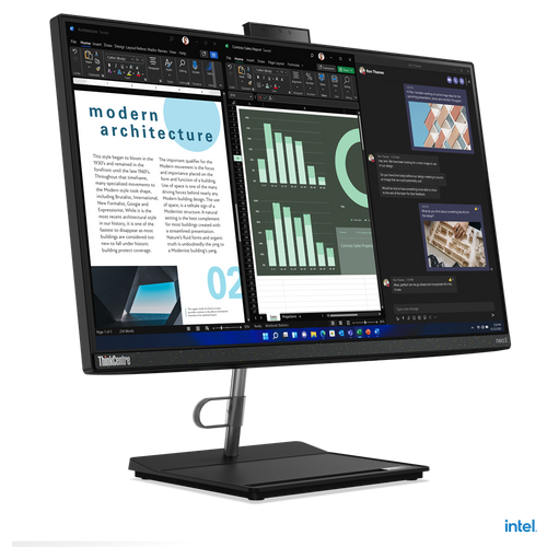 מחשב Lenovo ThinkCentre AIO 30A NEO AIO 24 12K0000FIV לנובו