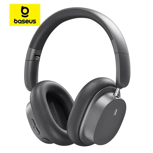 אוזניות Baseus D05 Bluetooth - צבע אפור