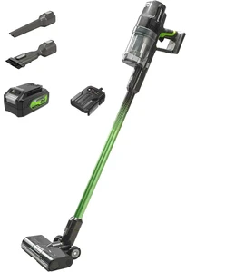 שואב אבק אלחוטי 24V מנוע בעוצמה 500W ומסנן HEPA + סוללה 4.0Ah ומטען מק"ט 4700020-VK יצרן גרין וורקס