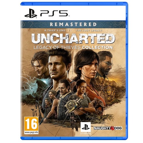 משחק Uncharted: Legacy of Thieves Collection ל-PS5 פלייסטיישן 5 Uncharted: Legacy of Thieves Collection PS5