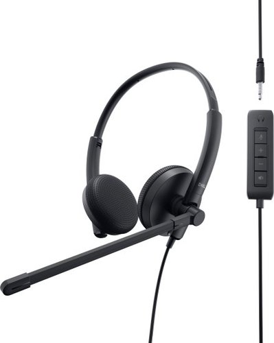 אוזניות חוטיות Dell 520-AAVV Stereo Headset WH1022