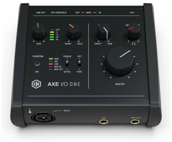 כרטיס קול- ממשק אודיו IK MULTIMEDIA  AXE I/O ONE