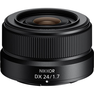 Nikon  עדשה NIKKOR Z DX 24mm f/1.7 Lens (Nikon Z)