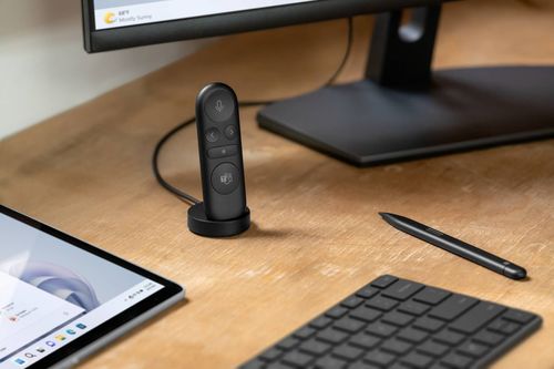 שלט רחוק אלחוטי למצגות Microsoft Presenter + AR/EL/IW/TR Hdwr Black