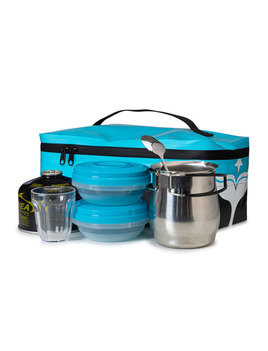 ערכת קפה  COMPACT COFFEE KIT - NORD BLUE