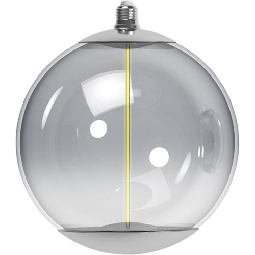 נורת "ברצלונה" זכוכית אפורה 2000K E27 4W 250*290mm יורולוקס 
