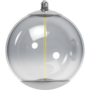 נורת "ברצלונה" זכוכית אפורה 2000K E27 4W 250*290mm יורולוקס