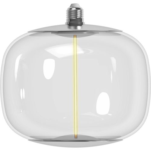 נורת "מדריד" זכוכית שקופה 2700K E27 4W 220*215mm יורולוקס 
