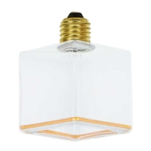 GLOW מרובע 8 וואט 2200K לעמעום 86X86X125MM יורולוקס 
