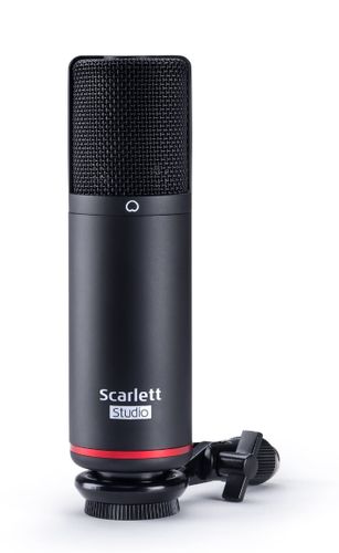 focusrite scarlett solo studio microphone