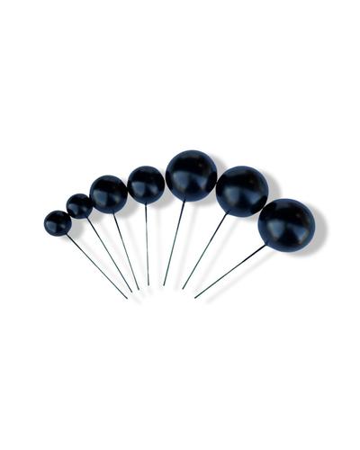 סט שבעה כדורים שחורים 4,3,2 ס