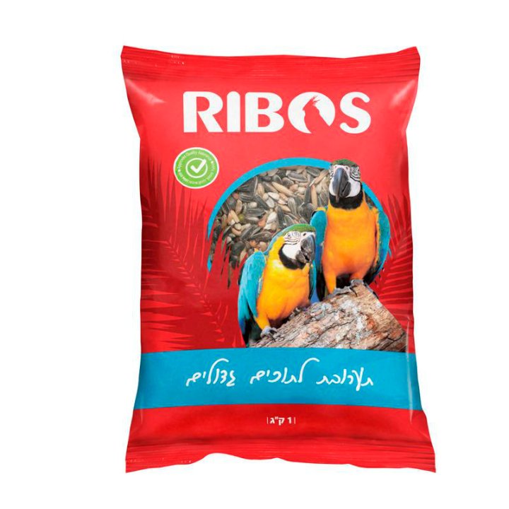 תערובת לתוכים גדולים ריבוס 1 ק"ג