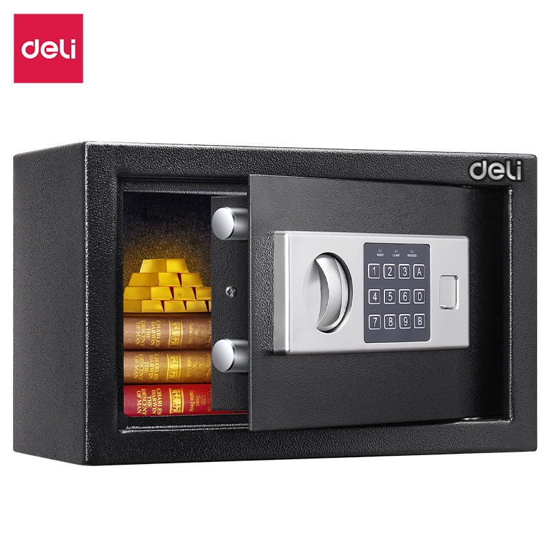 כספת אלקטרונית 20*31*20 deli ET520