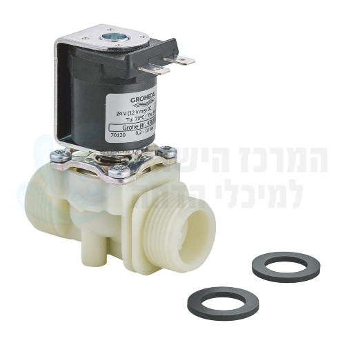 סלנואיד GROHE 43828000 למגוון ברזים ומשתנות אלקטרוניות