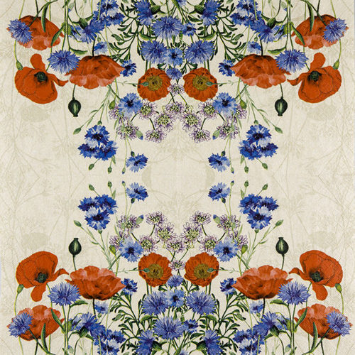 מפיות נייר 20 יח' Wild Poppies