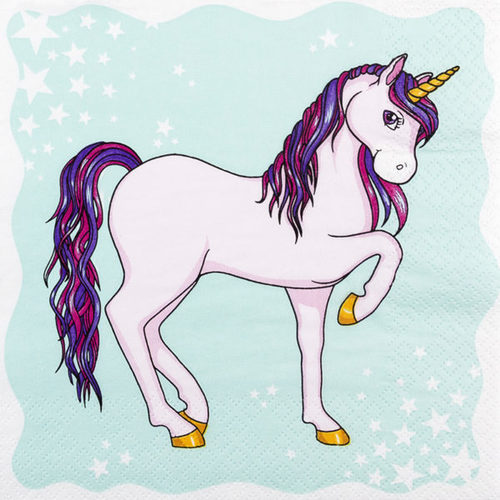 מפיות נייר 20 יח' Unicorn