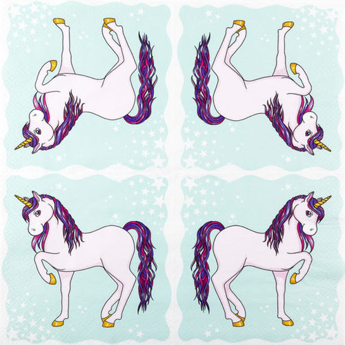 מפיות נייר 20 יח' Unicorn