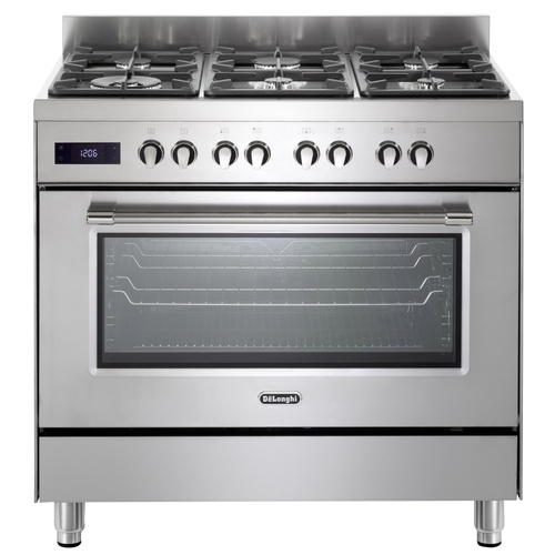 תנור משולב כיריים גז 6 להבות  דלונגי PRO966MX-IL נירוסטה