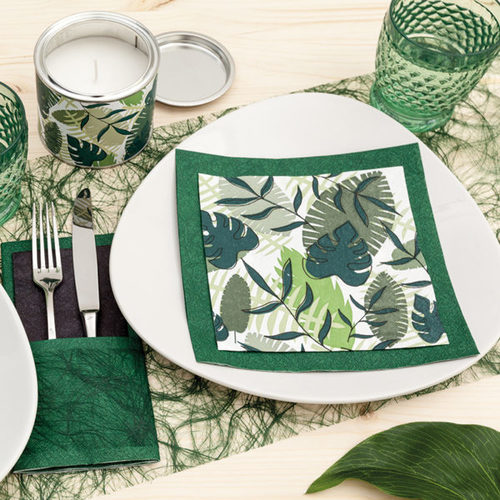 מפיות נייר 20 יח' Tropical Leaves
