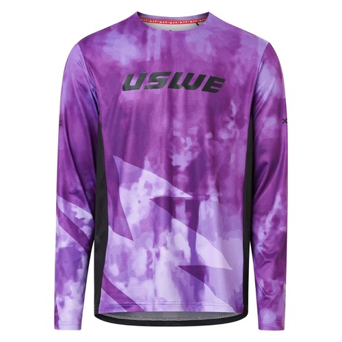 חולצת אופניים ארוכה סגול - USWE LUFTIG MTB JERSEY MEN