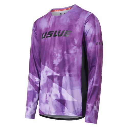 חולצת אופניים ארוכה סגול - USWE LUFTIG MTB JERSEY MEN