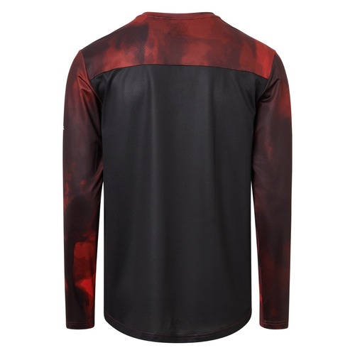חולצת אופניים ארוכה אדום - USWE LUFTIG MTB JERSEY MEN