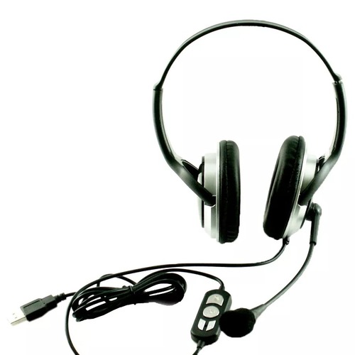 אוזניות למחשב עם מיקרופון חיבור GOLD TOUCH HYG-850 USB