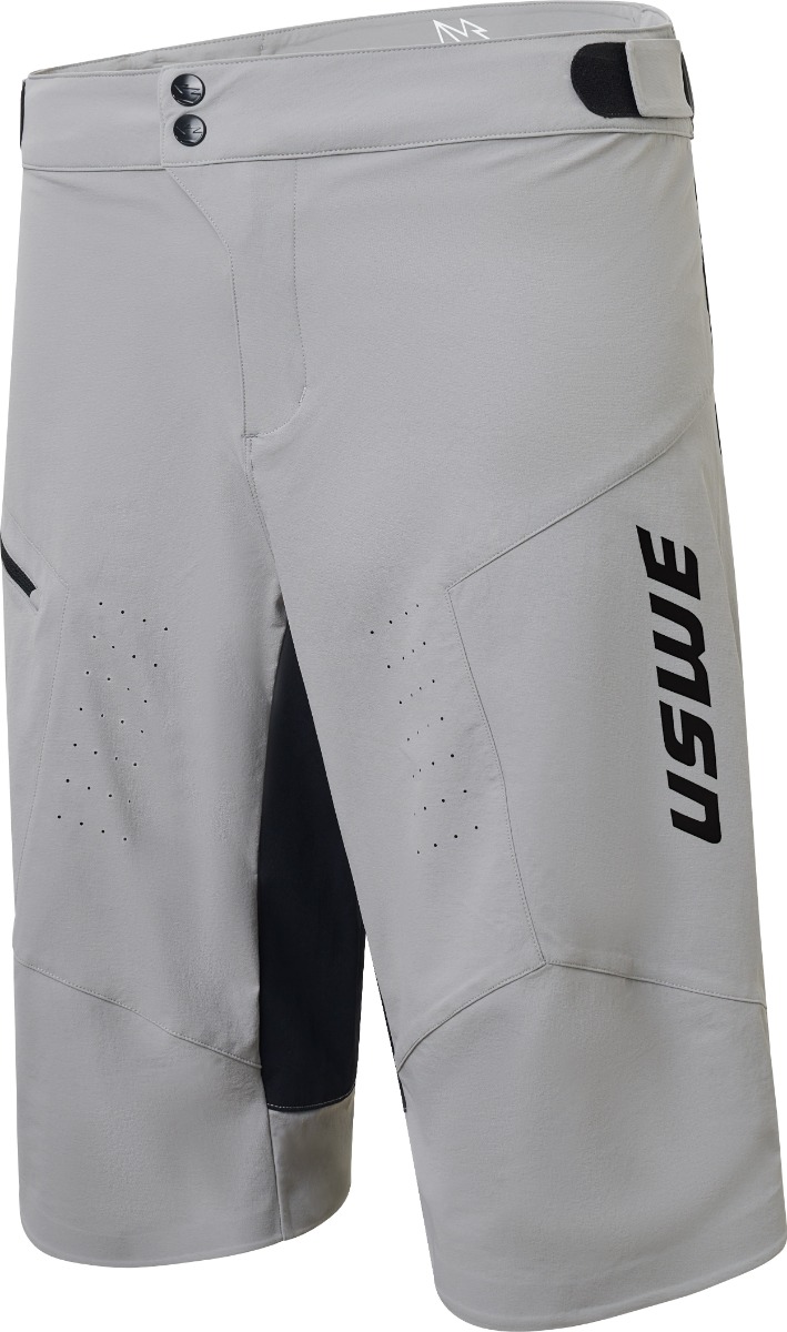 מכנס רכיבה קצר לאופניים אפור - USWE SKRUBB MTB SHORTS MEN