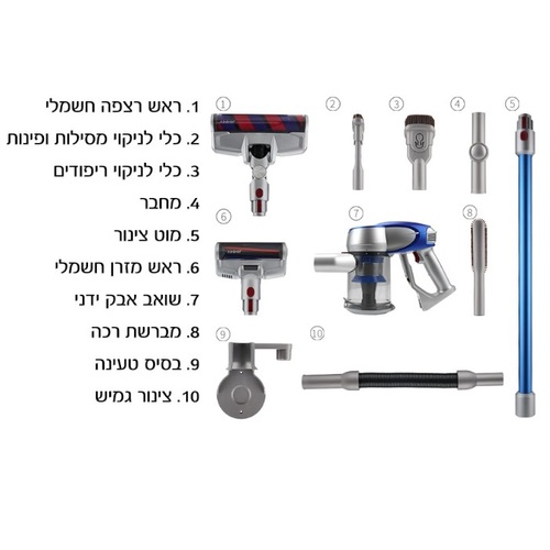 שואב אבק עומד  JV83 PRO