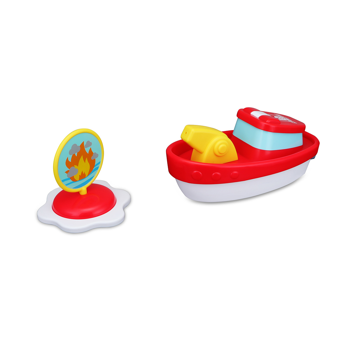 סירת כיבוי אש לאמבטיה + זרנוק מים בורגו