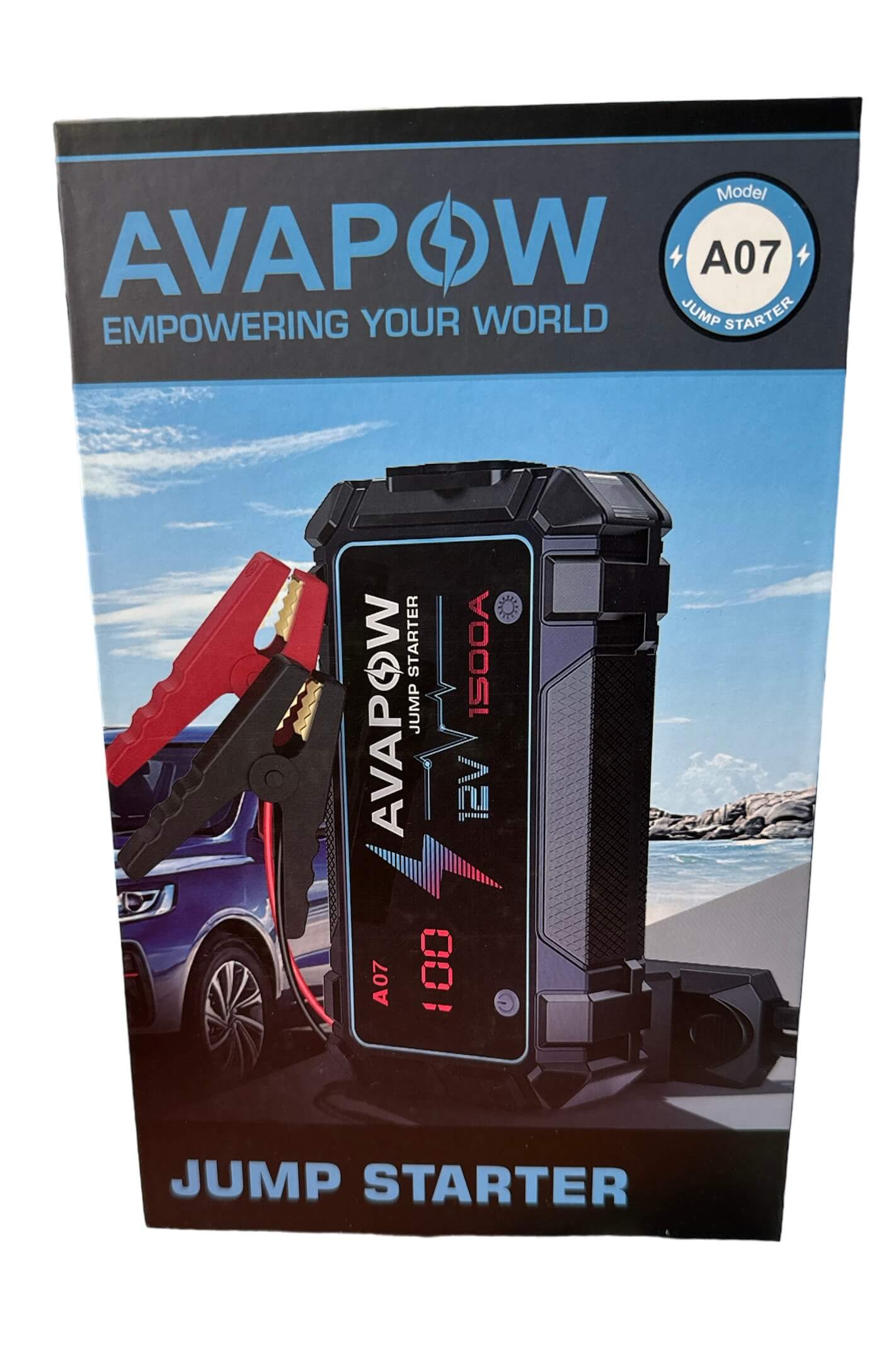 בוסטר טעינה סוללה גיבוי בוסטר חברת AVAPOW