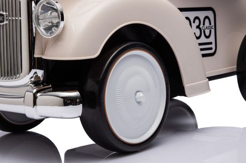 בימבה 1930 רטרו בעיצוב וינטג' עם גלגלי EVA שקטים, צופר ותא אחסון - ורוד