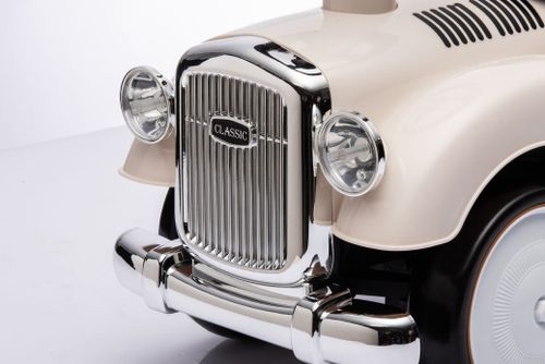 בימבה 1930 רטרו בעיצוב וינטג' עם גלגלי EVA שקטים, צופר ותא אחסון - ורוד