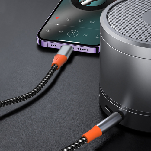 כבל פרימיום מתאם 3.5 מ״מ (אודיו) לאייפון (חיבור Lightning) WiWU YP-06