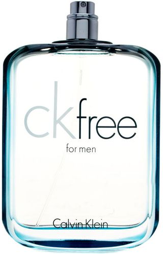 בושם לגבר קלווין קליין טסטר CALVIN KLEIN CK FREE 100 ML E.D.T TESTER