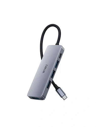 תחנת עגינה 5 ב-1 עם חיבור USB Type-C 100W 