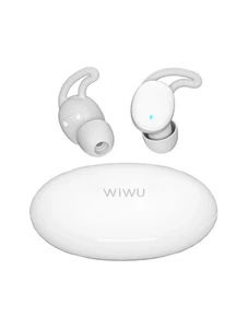 אוזניות בלוטוס WIWU Zero Beans T15 TWS לבן