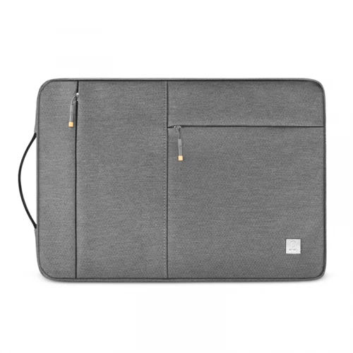 תיק למחשב נייד 15.6 אינץ' WIWU Alpha Slim Sleeve אפור