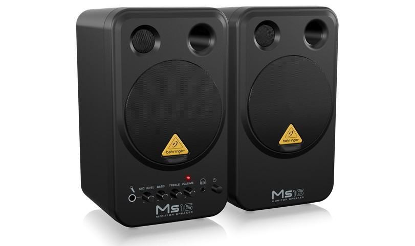 זוג מוניטורים BEHRINGER דגם MS16