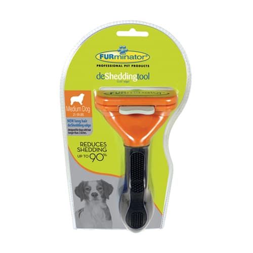 פרמינייטור Furminator מסרק כלב בינוני לפרווה ארוכה - Medium Dog for long hair