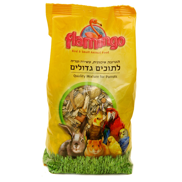 פלמינגו תערובת לתוכים גדולים 1 ק"ג