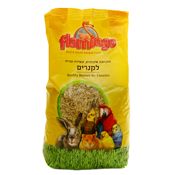 פלמינגו תערובת לקנרים 1 ק"ג