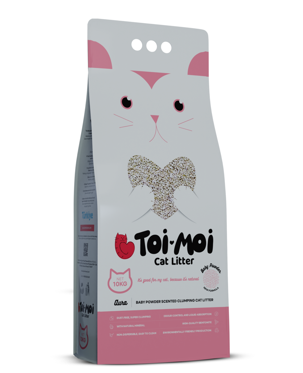 Toi-Moi טוי מוי- חול מתגבש בריח בייבי פאודר 10 ק"ג