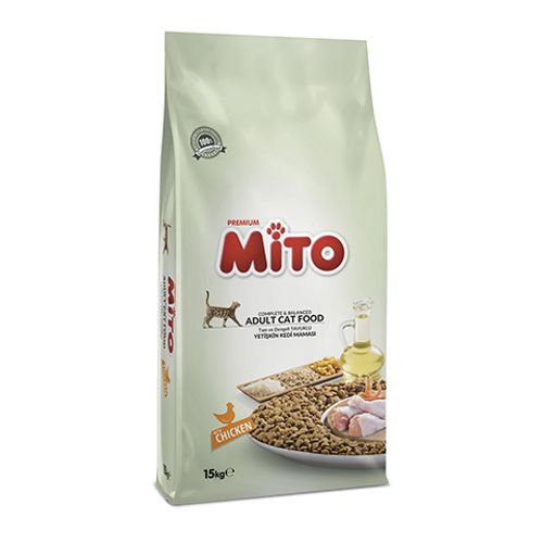 מבצע 2 יח' מיטו Mito בטעם עוף לחתולים 15 ק