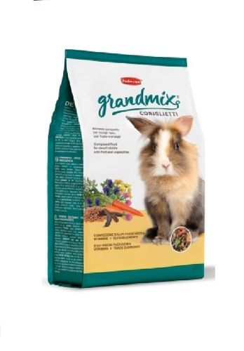 PADOVAN CONIGLIETTI GRANDMIX מזון לארנבים גרנדמיקס פדובן