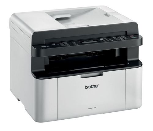 מדפסת לייזר שחור-לבן משולבת אלחוטית קומפקטית Brother MFC-1910W
