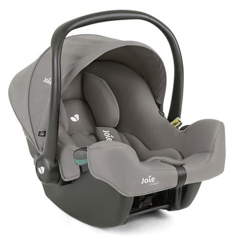 סלקל i-Snug קל משקל במיוחד עם הגנות צד מורחבות בתקן i-Size החדש - אפור PEBBLE
